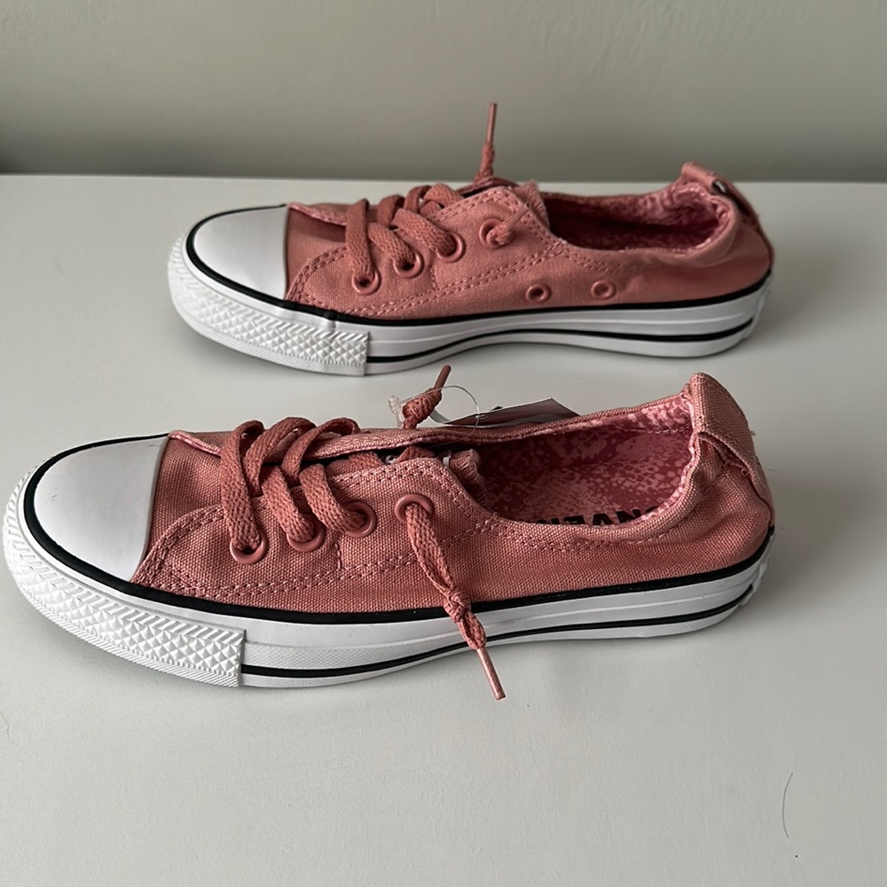Pink Converse All Star shoes from Kohls.
